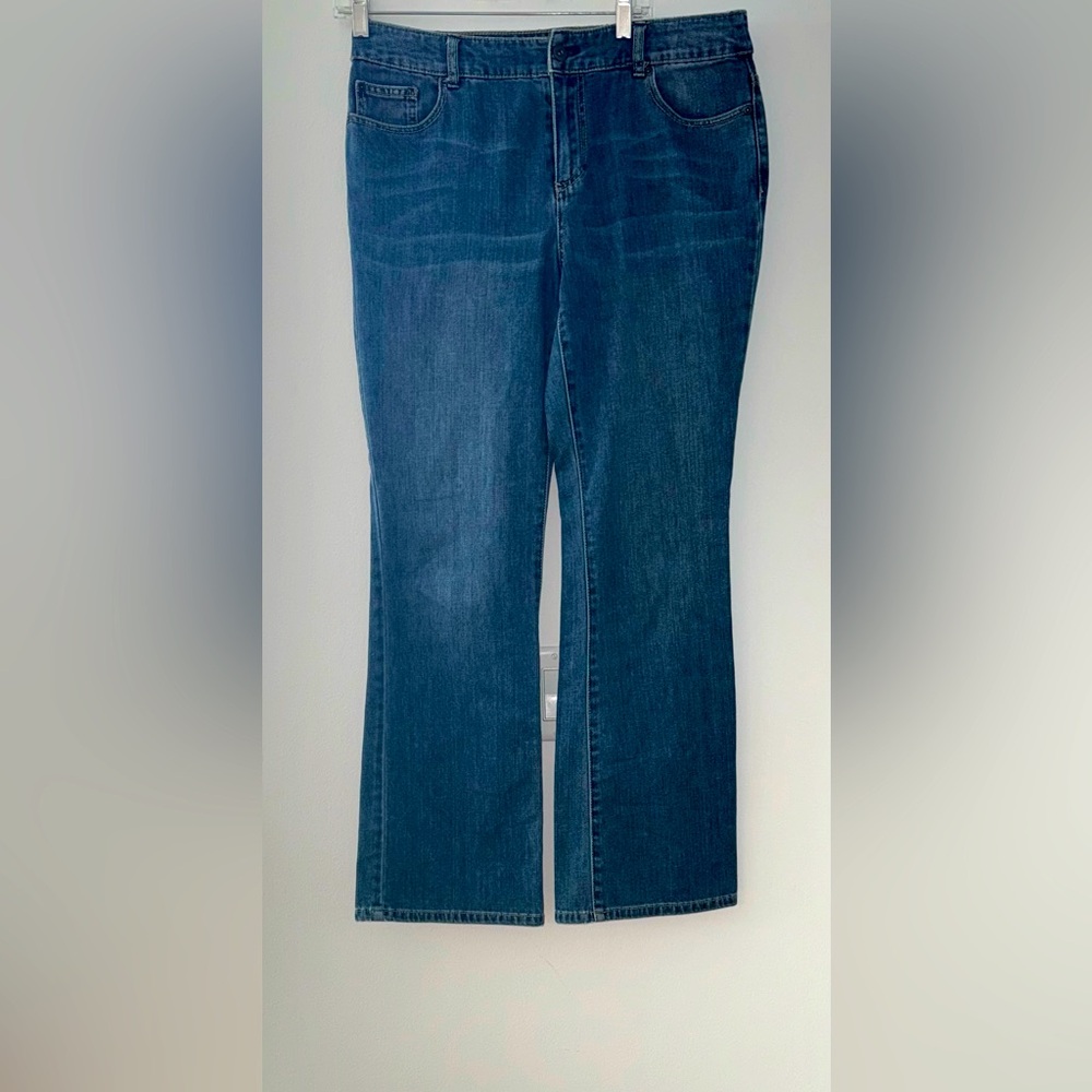 Chico’s Platinum Denim Jeans